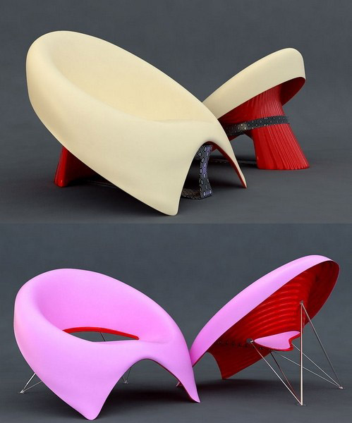 colorful contemporary chairs