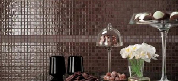 Modern Interiors with Mosaic Tiles, Creating Color Mood with Wall Tiles