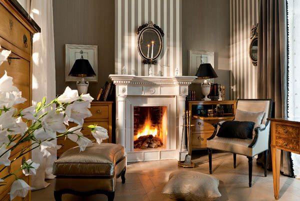 10 Gorgeous Fireplace  Designs  Modern Interior Design 