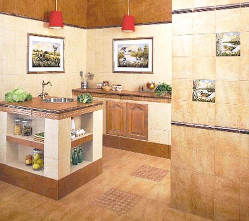 Popular granite kitchen flooring ideas Ceramic Granite Beautiful Wall Design And Modern Flooring Ideas