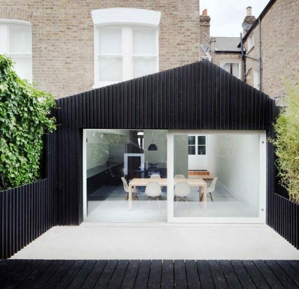 house extension with kitchen and dining area