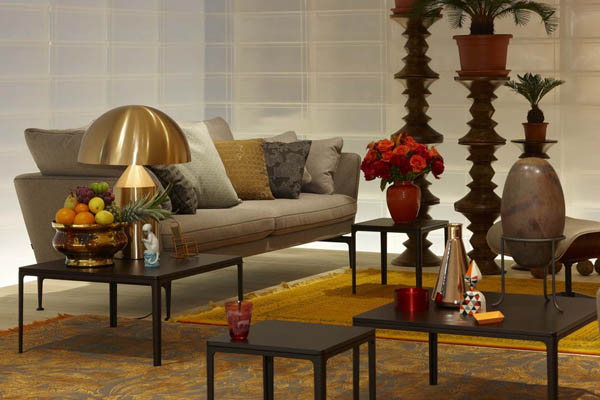 modern sofa and coffee table