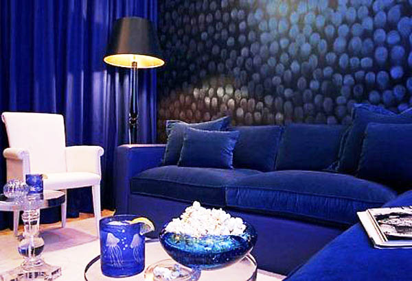 Sapphire Blue Room Colors Deep Blue Color Combinations For