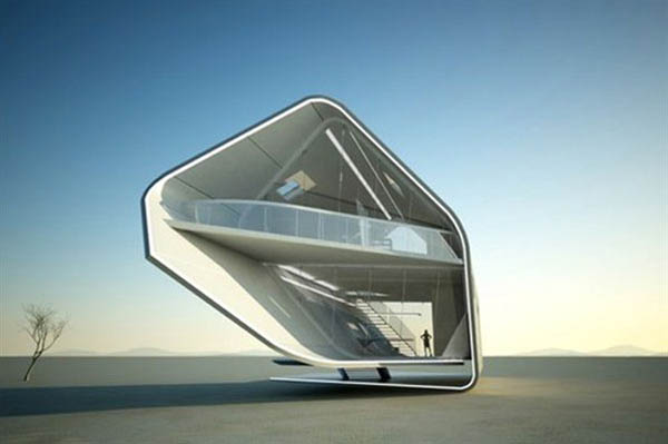 Featured image of post Futuristic Apartment Concept : Can't get more futuristic than white.