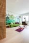 View of Bright Penthouse Apartment Redesign in Finland Shows Colorful ...