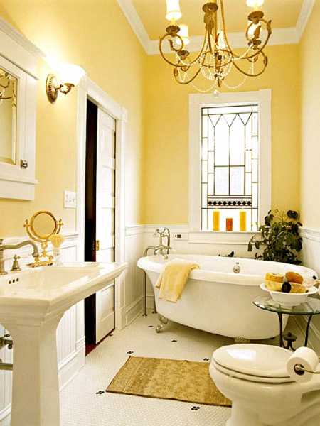 25 Modern Bathroom Ideas Adding Sunny Yellow Accents to ...