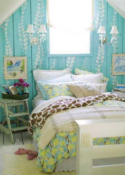 blue green bedroom decorating ideas