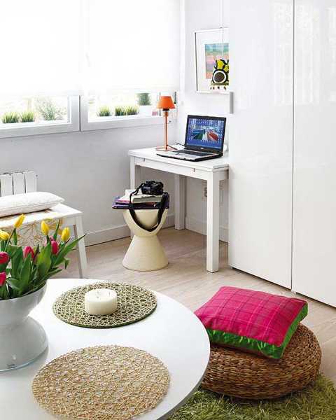 white furniture for small rooms