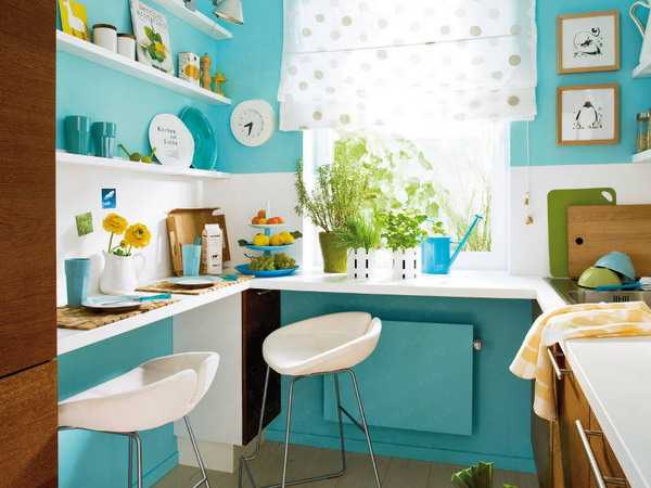 blue kitchen colors