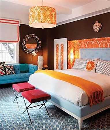 Terracotta Orange Colors and Matching Interior Design Color Schemes