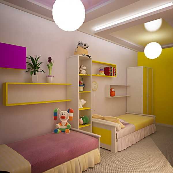 small bedroom for two kids