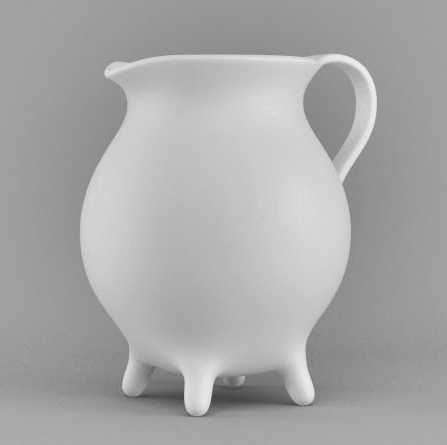 white ceramic pitcher