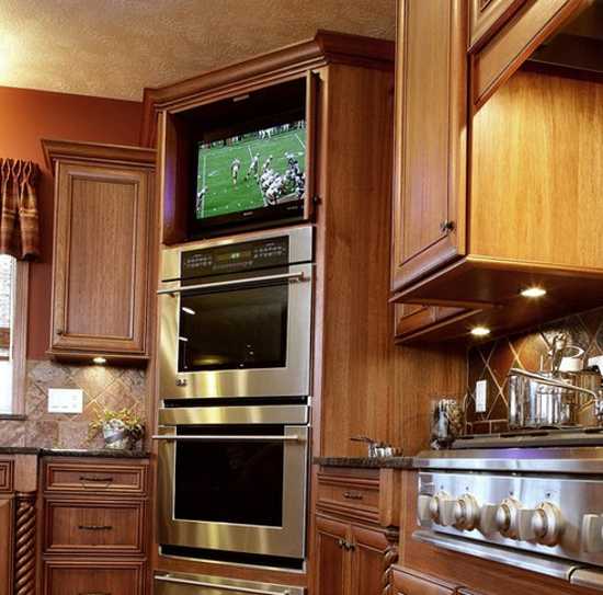 7 Modern Kitchen  Design  Trends Stylishly Incorporating TV  