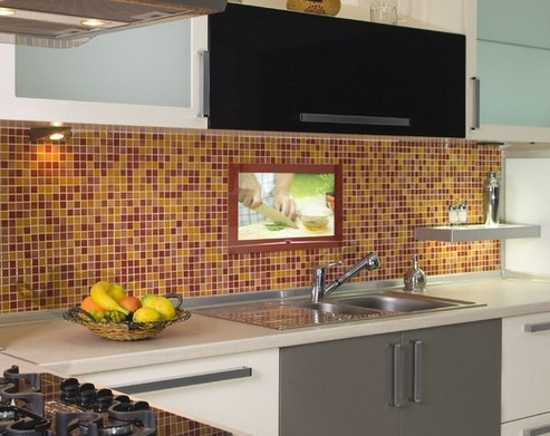 7 Modern Kitchen Design Trends Stylishly Incorporating TV sets into Kitchen Interiors