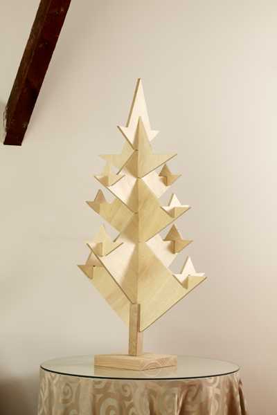 unique christmas tree design idea to assemble