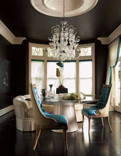 Black Ceiling Designs Creating Modern Home Interiors That Look Unusual And Mysterious