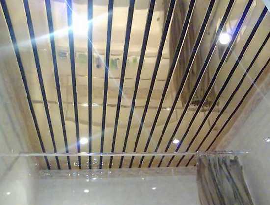 Metal Ceiling Designs For Modern Bathroom And Kitchen Interiors