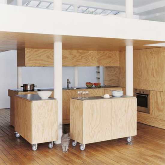 Modern Interior Design and Decorating  with Plywood  Appeal