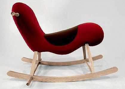 Simple Ideas That Are Borderline Genius! - 45 Pics  Futuristic furniture,  Modern rocking chair, Cool chairs