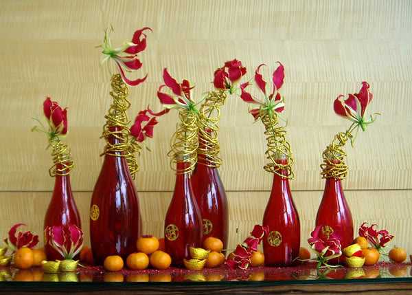  Chinese  New  Year  Decorations  Flower Arrangements and 