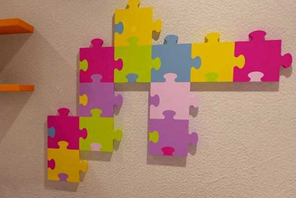 wall mounted room heater that look like puzzle