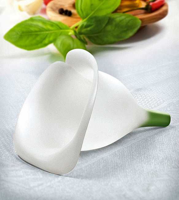 flower inspired funnel, kitchen accessory