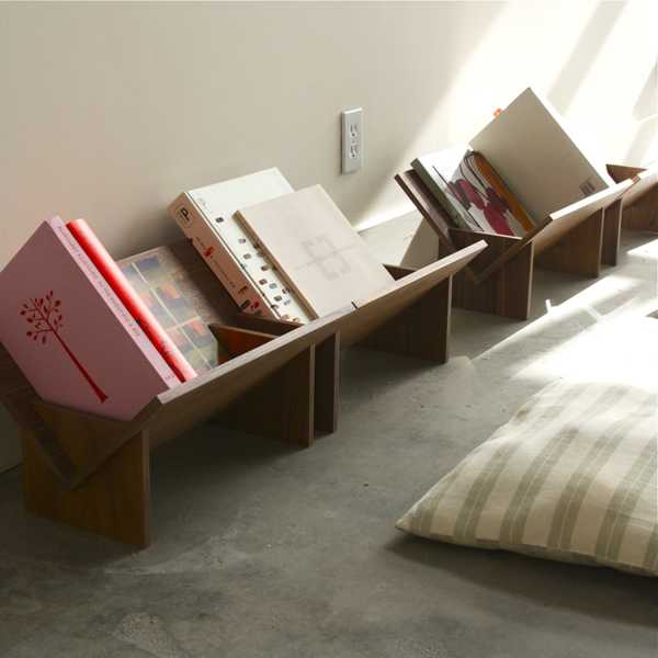 small book shelves, space saving ideas and desk organizers