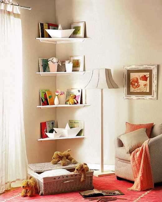 shelves kids room