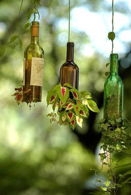 Glass Bottle Decor Ideas