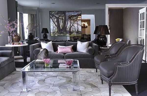 15 Modern Interior Decorating Ideas Blending Gray and Pink Colors