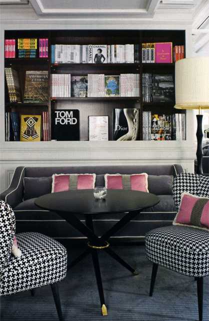 gray pink color scheme interior decorating 14