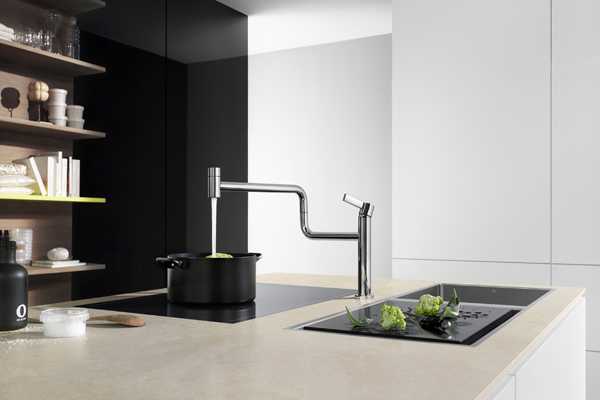 rotating 360 degrees kitchen faucet for modern kitchen islands