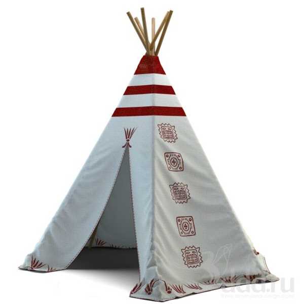 wigwam tent for interior decorating and outdoor rooms