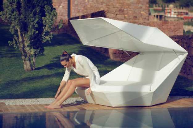 contemporary daybed, outdoor furniture