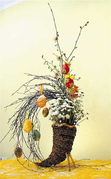 contemporary easter ideas, handmade crafts