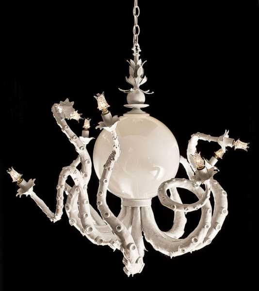 Tentacle Octopus Chandleiers Unuque Lighting Fixtures by Adam