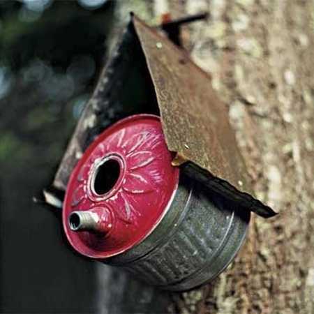 homemade birdhouse design