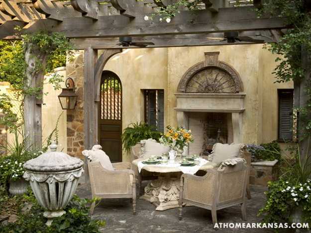 Beautiful Backyard Ideas and Garden Design Blending Classic English and