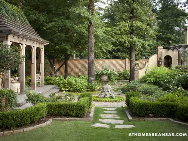 Beautiful Backyard Ideas and Garden Design Blending Classic English and ...