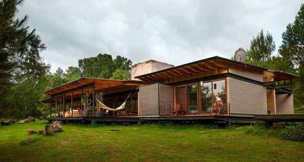 A house made of wood, glass and Fernweh. - Lignotrend