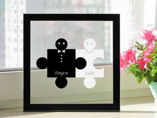 black and white paper crafts