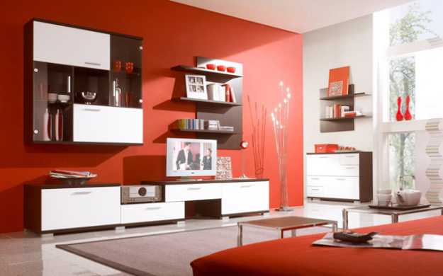 Red Interior Colors Adding Passion And Energy To Modern