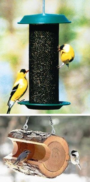 Modern Bird Feeders Attract Birds and Add Beautiful Yard Decorations to ...
