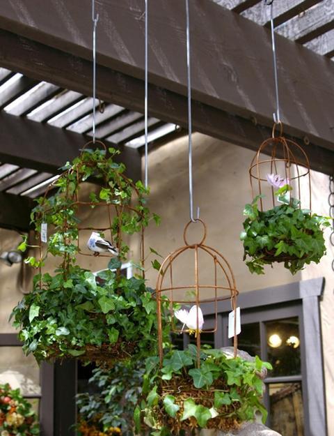 DIY Backyard Ideas Turning Metal Wire into Beautiful 