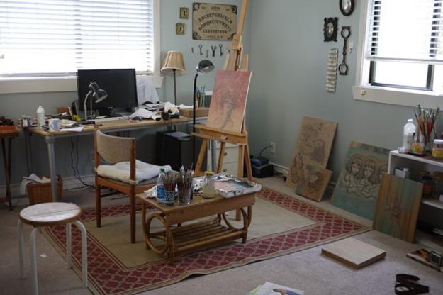 22 Home Art Studio Design and Decorating Ideas that Create 22 Home Art Studio Design and Decorating Ideas that Create