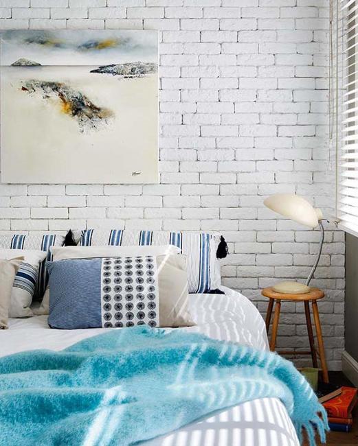 33 Modern Interior Design Ideas Emphasizing White Brick Walls