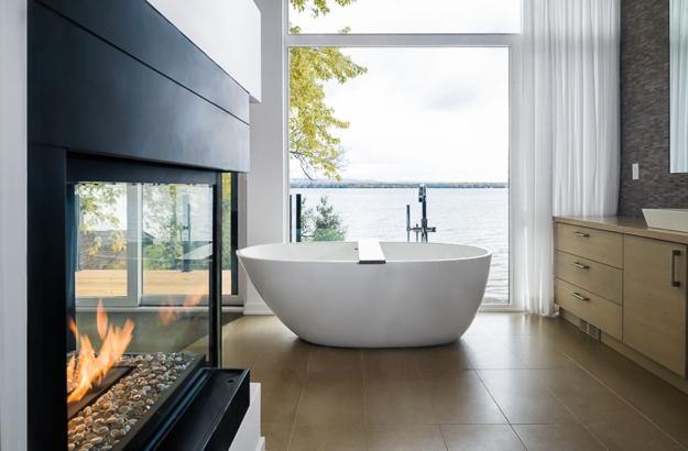 contemporary bathtub