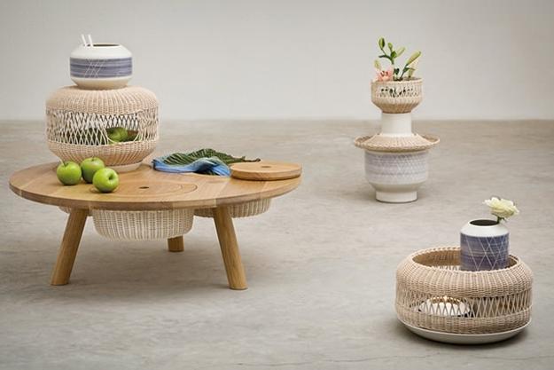 unique furniture design ideas, wooden coffee table