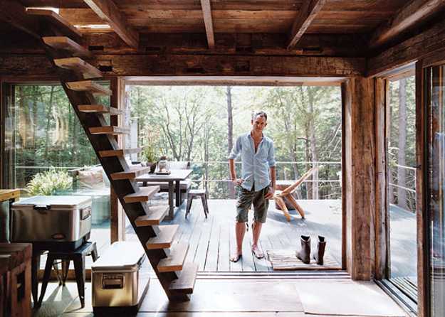 Unique Cabin Interior Design And Decor Created With Salvaged