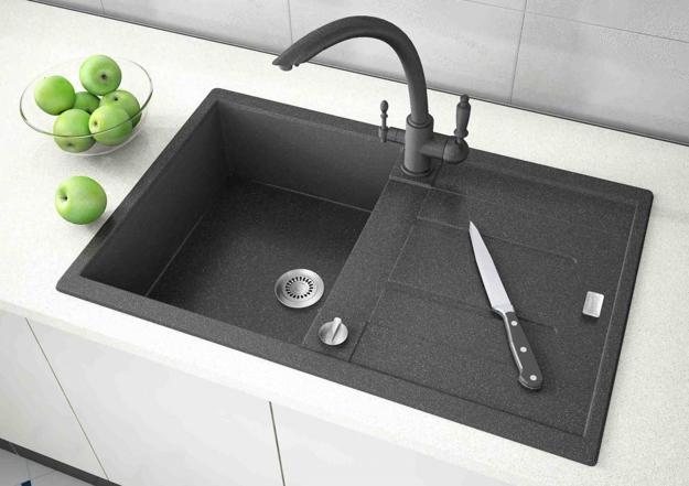 Black Kitchen Sinks Countertops And Faucets 25 Ideas Adding
